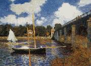 Claude Monet Bridge at Argenteuil oil painting artist